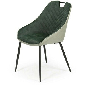 Jídelní židle K412, zelená