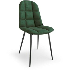 Jídelní židle K417, zelená