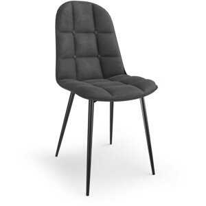 Jídelní židle K417, šedá