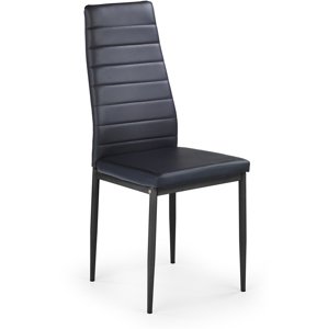 Kovová židle K70, černá