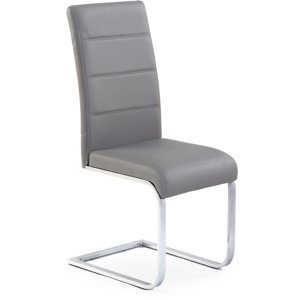 Kovová židle K85, šedá
