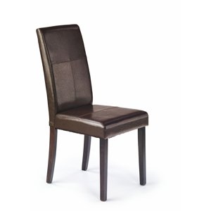 Dřevěná židle Kerry Bis, wenge / hnědá