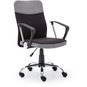 Kancelářská židle Topic, šedá / černá