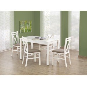 Dřevěný jídelní stůl Ksawery, bílá