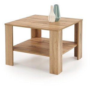 Konferenční stolek Kwadro, čtverec, dub wotan