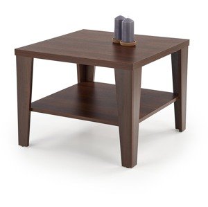 Konferenční stolek Manta, čtverec, tmavý ořech