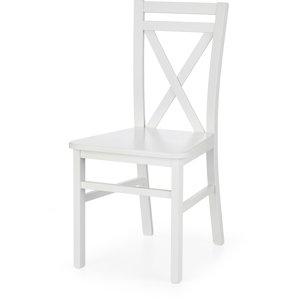 Dřevěná židle Dariusz 2, bílá
