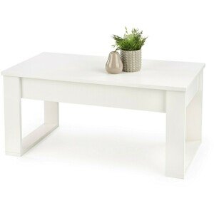 Konferenční stolek Nea obdelník, bílá