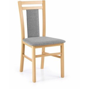 Dřevěná židle Hubert 8, dub medový / inari 91