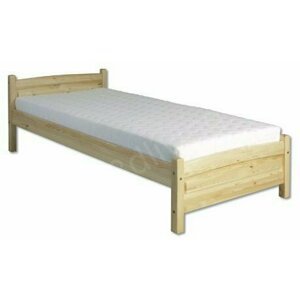 Dřevěná postel 80x200 LK125 (Barva dřeva: Borovice)