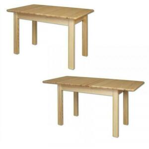 Rozkládací stůl ST101 S120(155) masiv (Barva dřeva: Ořech)