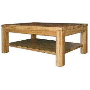 Konferenční stůl ST117 100x70 masiv (Barva dřeva: Ořech)