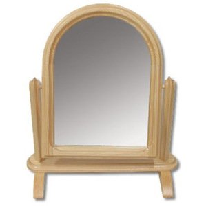 Dřevěné výklopné zrcadlo LT104 (Barva dřeva: Borovice)