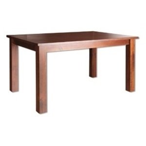 Jídelní stůl ST170 S120 masiv buk (Barva dřeva: Buk přírodní, Hrana stolu: S5)