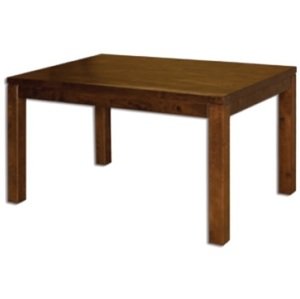 Jídelní stůl ST172 s180 masiv buk, šířka desky 4 cm, 2 křídla (Barva dřeva: Buk bělený, Hrana stolu: S5)