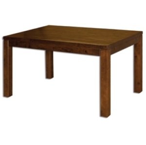 Jídelní stůl st302 s180 masiv dub, šířka desky 2,5 cm, 2 křídla (Barva dřeva: Dub bělený, Hrana stolu: S5)