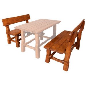 Zahradní lavice MO211 (Barva dřeva: surové dřevo)