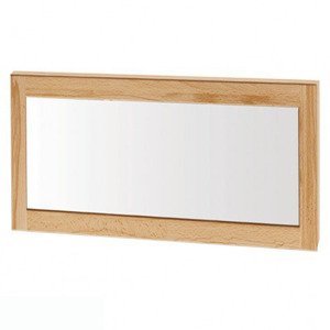 Dřevěné zrcadlo LA301 - masivní dub (Barva dřeva: Dub bělený)