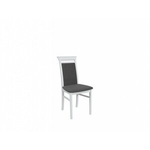 IDENTO NKRS židle bílá (TX098)/Novel 13 grey