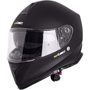 Moto helma W-TEC V127 (Velikost: XS (53-54), Barva: matně černá)