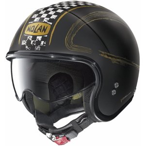 Moto helma Nolan N21 Getaway (Velikost: S (56), Barva: Flat Black-Gold)