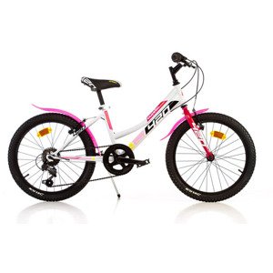 Dino bikes 420D bílo růžová 20" 2022 juniorské kolo