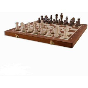 Šachy dřevěné GD366