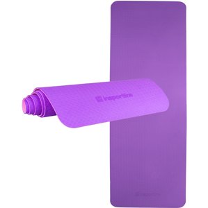 Fitness podložka inSPORTline Doble 173x61x0,6 cm (Barva: fialovo-růžová)