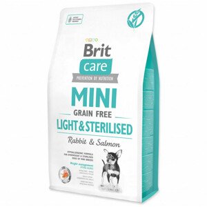 Krmivo Brit Care Mini Grain Free Light & Sterilised 2kg