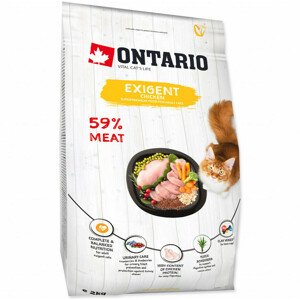 Krmivo Ontario Cat Exigent 2kg
