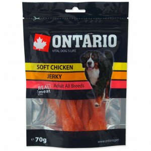 Pochoutka Ontario kuře, měkké proužky 70g