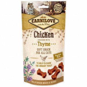 Pochoutka Carnilove Cat Soft Snack kuře s tymiánem 50g