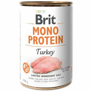 Konzerva Brit Mono Protein krůta 400g