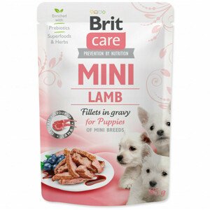 Kapsička Brit Care Mini Puppy jehně, filety v omáčce 85g