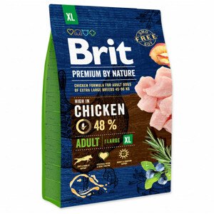 Krmivo Brit Premium by Nature Adult XL 3kg