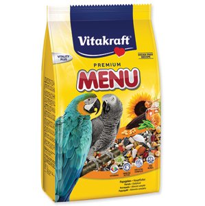 Krmivo Vitakraft Vital Menu velký papoušek 1kg