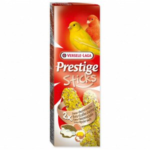 Tyčinky Versele-Laga Prestige kanár s vejci a lasturami ústřic 60g 2ks