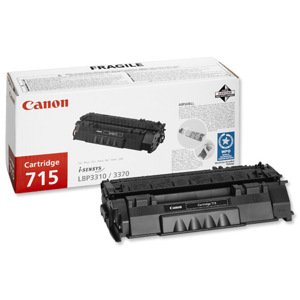 Toner Canon CRG-715 černý (3000str./5%)