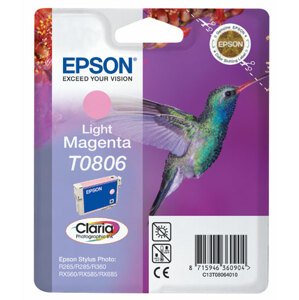 Inkoust Epson T0806 světle purpurový