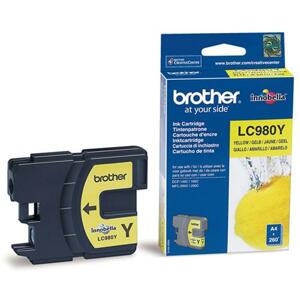 Inkoust Brother Ink LC-980Y yellow