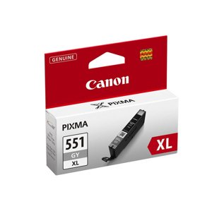 Inkoust Canon CLI-551GY XL šedý