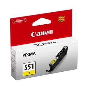 Inkoust Canon CLI-551Y žlutá