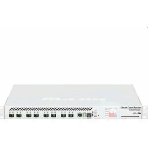 Router Mikrotik Cloud Core CCR1072-1G-8S+ 1x GLAN, 16GB RAM, 8xSFP+cage, L6, LCD, RM1U, redundandní zdroj