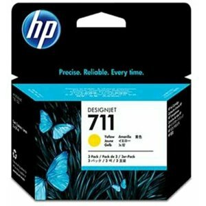 Inkoust HP Ink No 711 žlutá 3-pack 29-ml, CZ136A