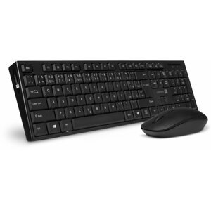 Set klávesnice + myš Connect IT CKM-7500-CS - bezdrátová černá klávesnice + myš, CZ + SK layout