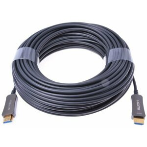 Kabel HDMI High Speed 4K@60Hz + Ethernet 30m, M/M, zlacené konektory