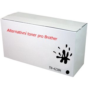 Toner TN-423BK (TN423Bk) kompatibilní pro Brother, černý (6500 str.)