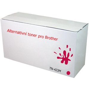 Toner TN-423M (TN423M) kompatibilní pro Brother, purpurový (4000 str.)