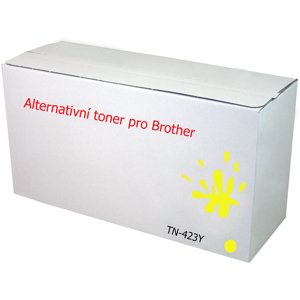 Toner TN-423Y (TN423Y) kompatibilní pro Brother, žlutý (4000 str.)