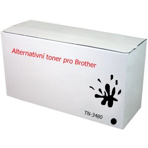 Toner TN-3480 (TN3480) kompatibilní pro Brother, černý (8000 str.)